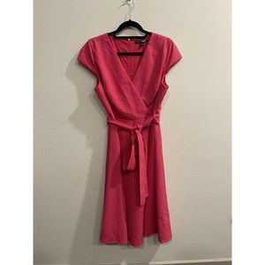 Black Halo Pink dress Sz 14